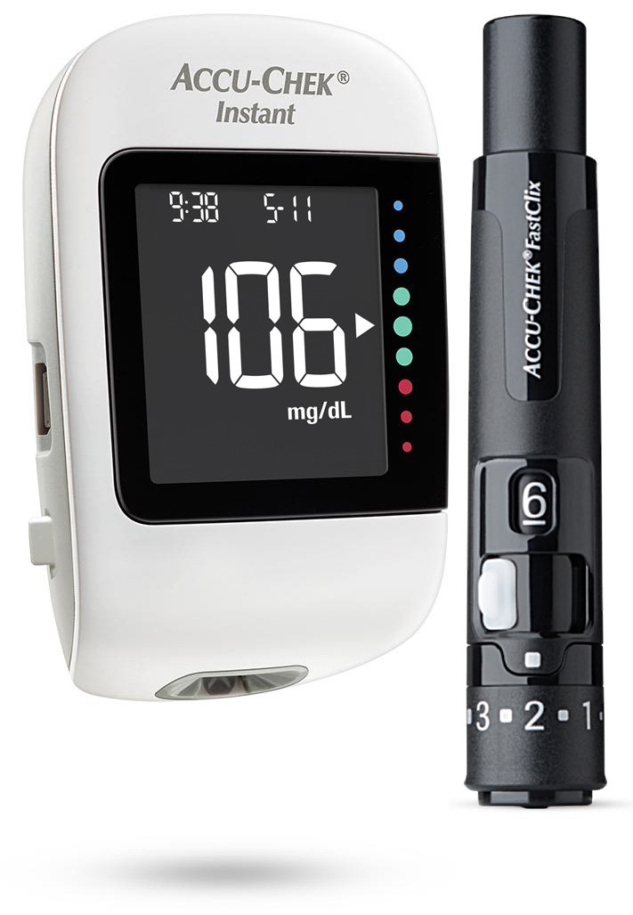 Accu-Chek Instant device and Softclix lancing device