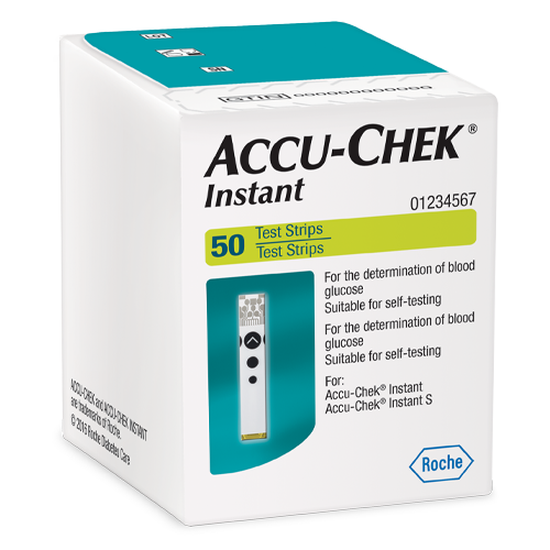 Imagem demonstrativa de Tiras-Teste Accu-Chek® Instant