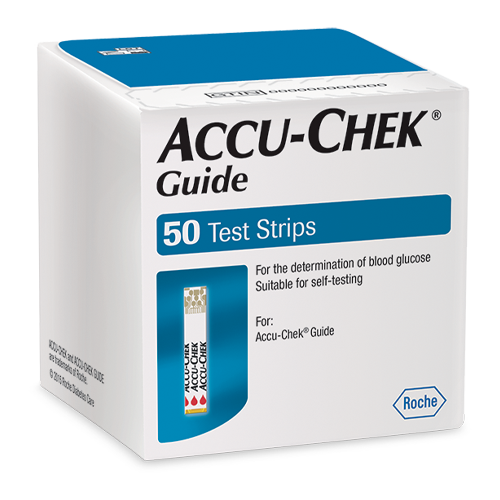 Imagem demonstrativa de Tiras-Teste Accu-Chek® Guide