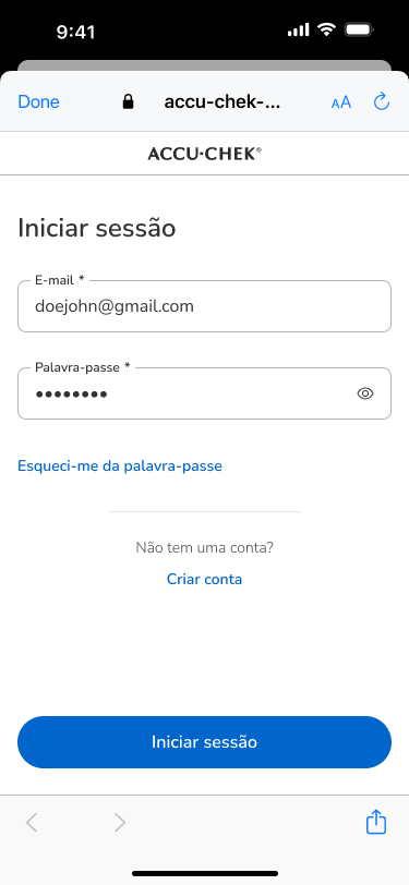 03 - Register - Password filled