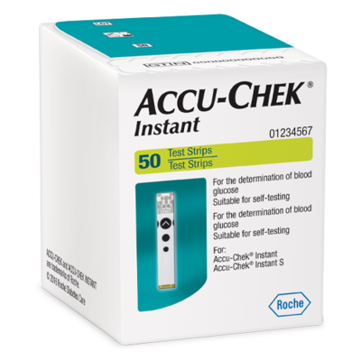Imagem demonstrativa de Tiras-Teste Accu-Chek® Instant
