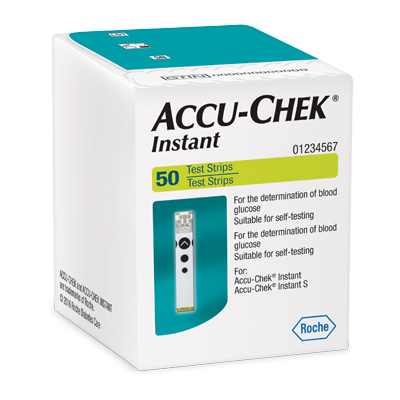 Imagem demonstrativa de Tiras-Teste Accu-Chek® Instant