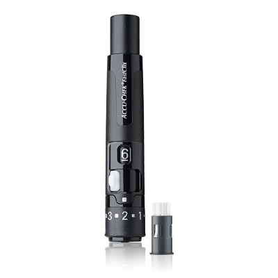 Imagem demonstrativa de Accu-Chek® Safe-T-Pro Uno