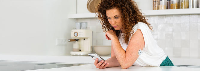 Calibrar o sensor Accu-Chek® SmartGuide e Tempo de aquecimento